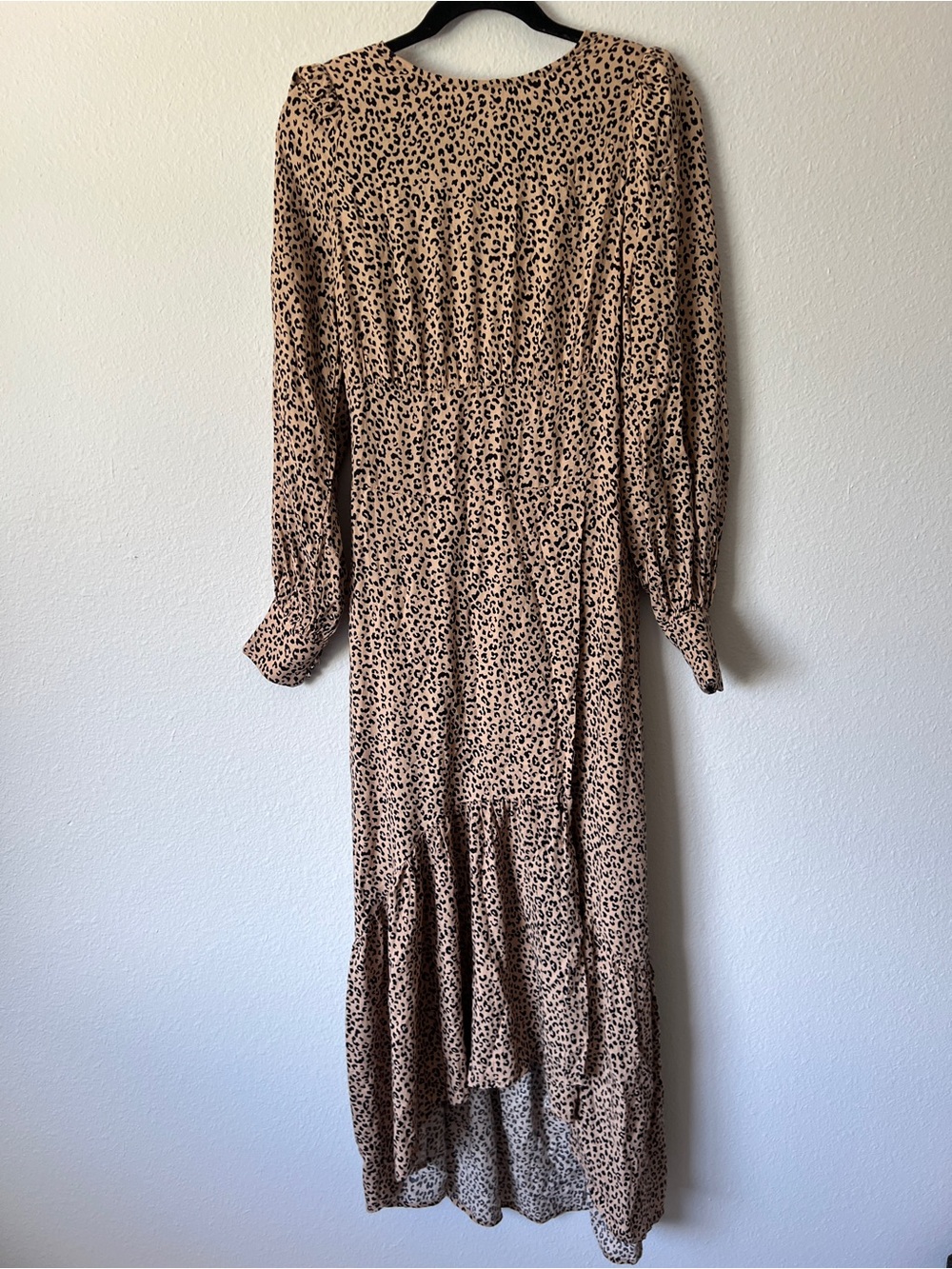 AFRM GILDA BACK CUTOUT DRESS IN Leopard - Picture 8 of 8